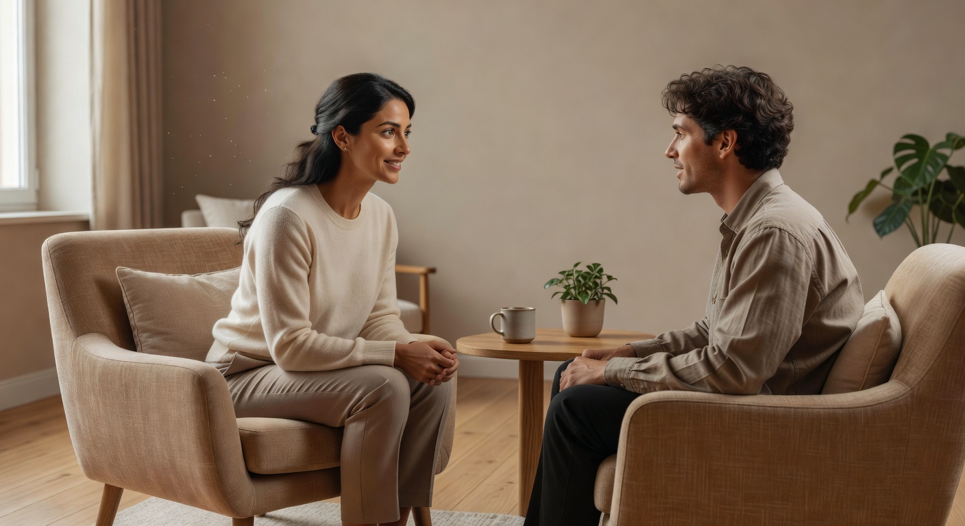 Escucha empática en sesión de coaching